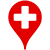 hospital pin healthcare destinations